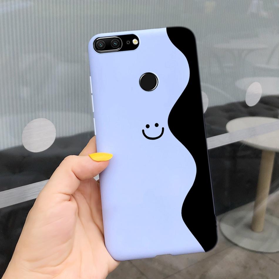 Cute Cartoon Phone Case For Honor 9 Lite LLD-L21 Candy Color Soft Silicone Back Cover For Honor 9 STF-L09 Funda Honor9 9Lite