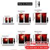 Set Of 2 Flat Printing Curtains Without Rod Moonlit Feline Halloween Festival Fashion Semi Festive Curtain With Light Filtering Polyester