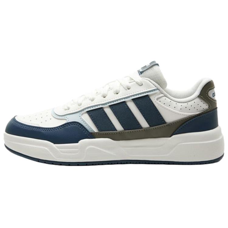 Adidas Lite Baller 1.5 Versatile Comfortable Shock Absorbing Durable Lightweight Low Top Skate Shoes Unisex Sneaker White Blue KI1501 40