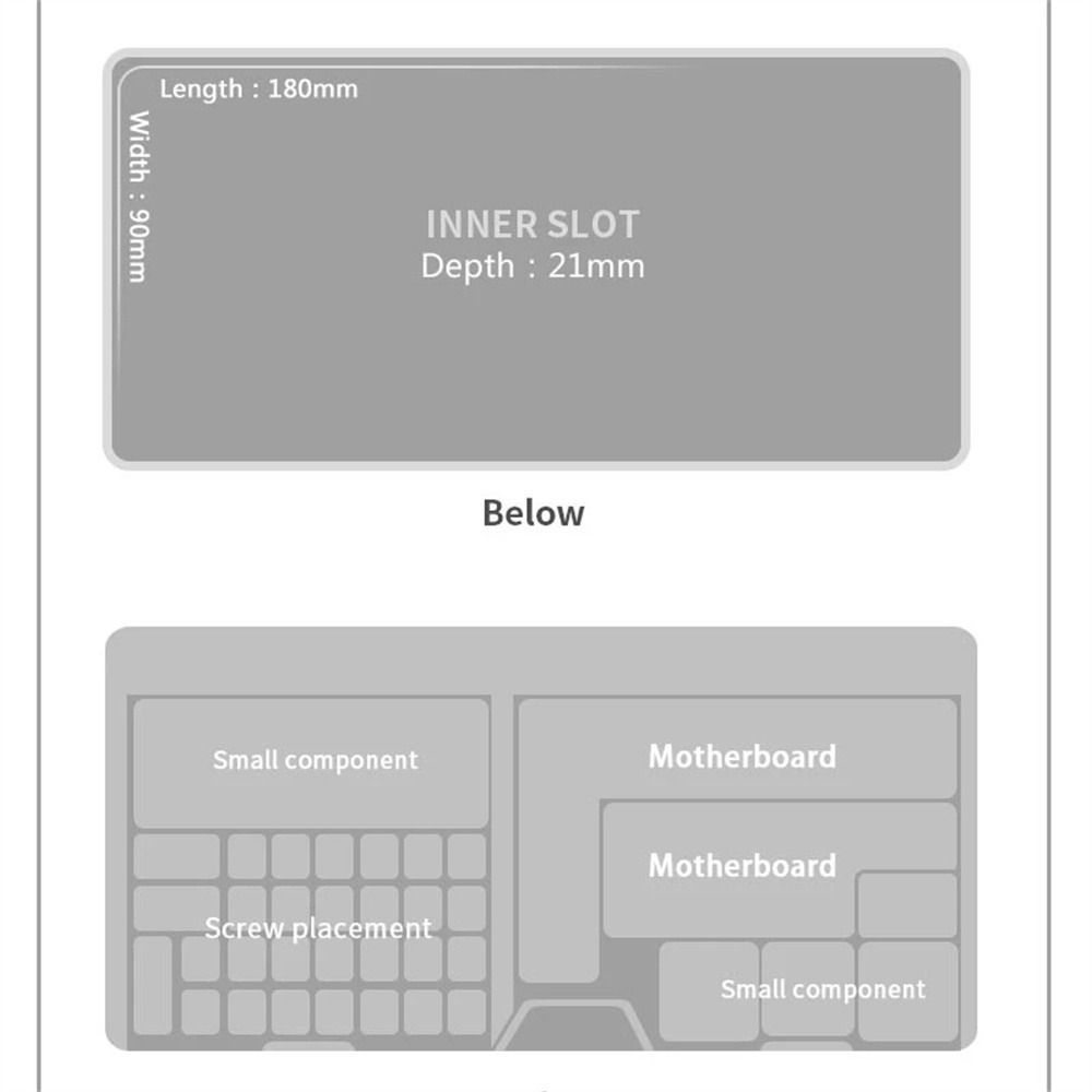 Opening Tools Holder Motherboard Storage Box Opening Tools Collector Phone Repair Storage Box