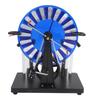 Electrostatic Induction Motor PVC Hand Crank Spark Discharge Static Electricity Generator