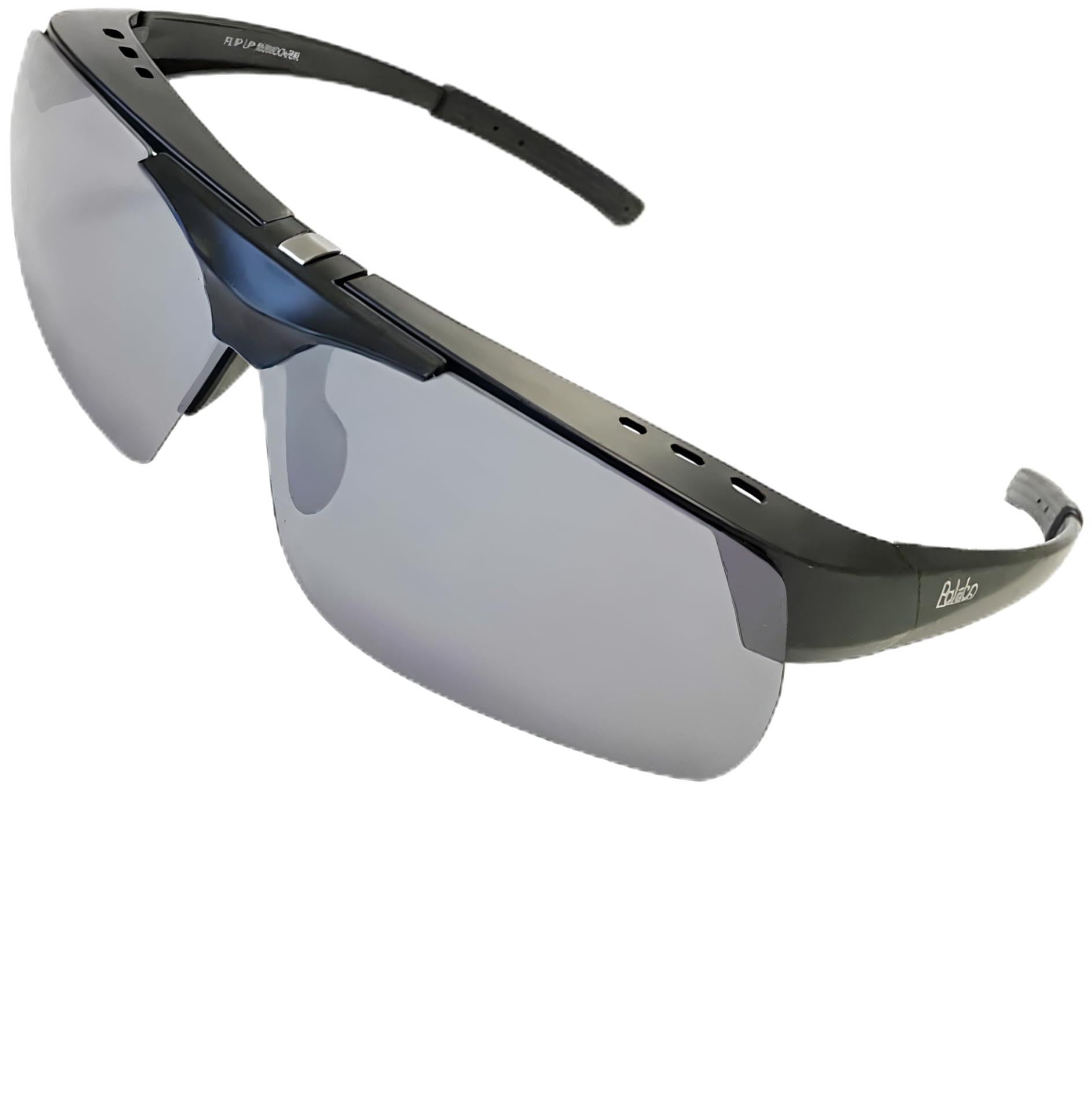 

[Bokenoh] SC65-GR40-M Over-the-Eye Sunglasses, Flip-Up Design for Driving, Sabae Planning