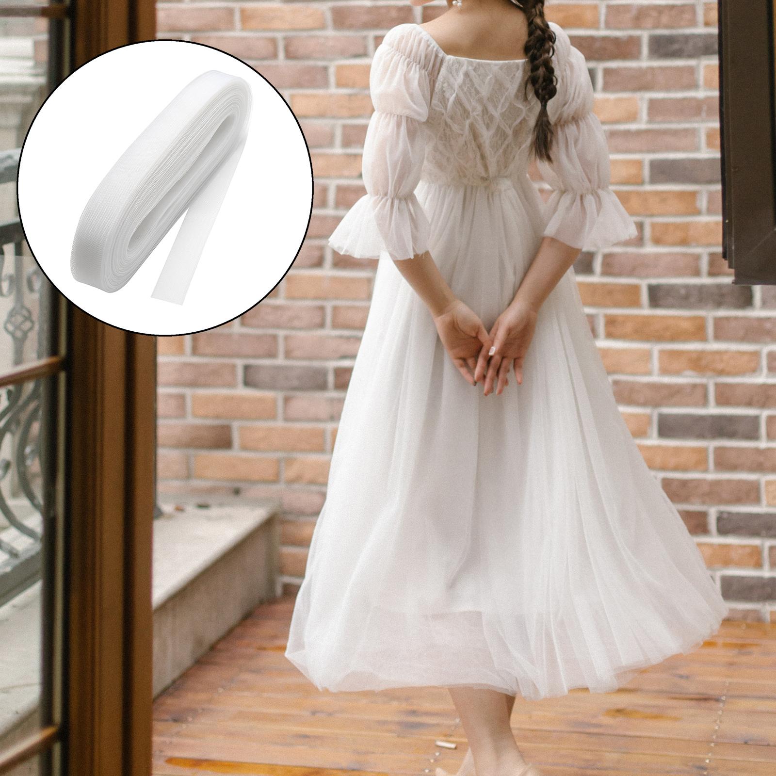 Stiff Horsehair Braid Polyester Horse Hair Braid for Sewing Wedding Dresses, costume 2cm