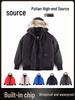 2025 Canada Goose High-Style Bomber Jacket: Short, Thickened Down Coat for Men & Women