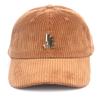 Universal chemistry Bold Corduroy Beige Ballcap corduroy  ball Cap