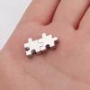 Semitree 5 Stück 10mm Edelstahl Puzzlespiel Perlen für DIY Schmuckherstellung Abstandshalter Perlen Halskette Zubehör Armband Verschlüsse