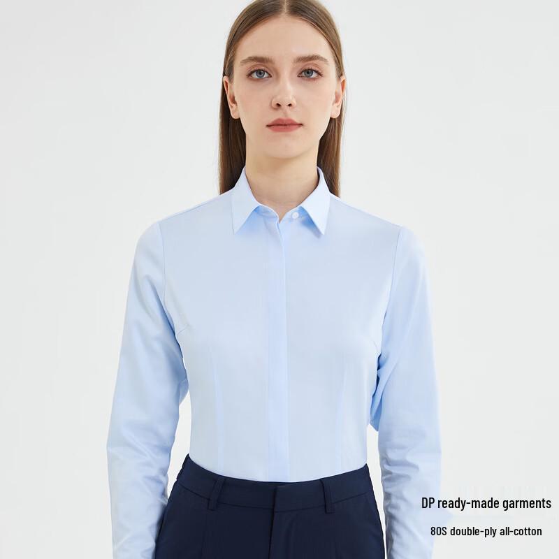 Women s 80-Count Cotton Non-Iron Business Shirt 41