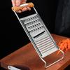 Multifunctional Stainless Steel Grater & Slicer for Potatoes, Radishes, and French Fries