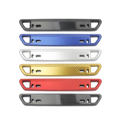 Universal Adjustable Angle Bumper License Plate Mount Relocator Holder Bracket