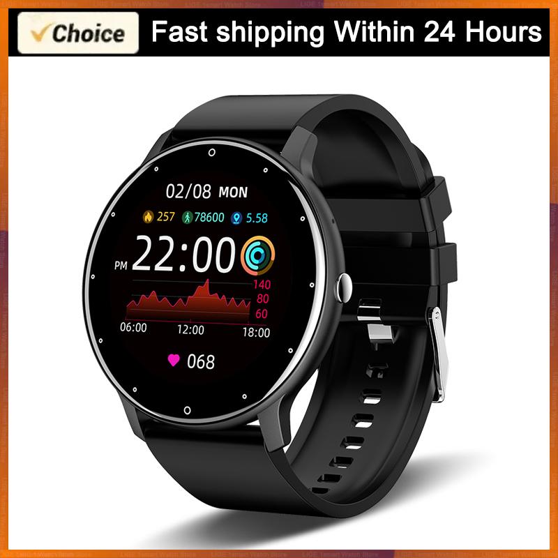 LIGE Smart Watch Women Men Ladies Gift Sport Fitness Men Watches Heart Rate Monitor Waterproof Smartwatch For Android IOS