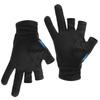 1 Pair Fishing Gloves 3 Cut Finger AntiSlip Sports Hand Equipment for Outdoor Angling