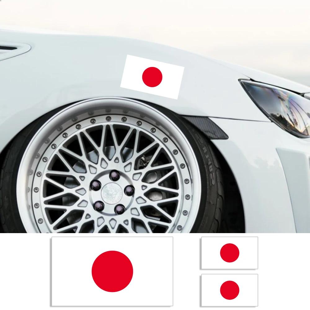 Verschiedene Japanische Flaggen Aufkleber Grafiken Japan Länderflaggen Dekor Aufkleber Vinyl Fenster Karosserie Abdeckung Wand Stoßstangen Aufkleber Wasserdicht