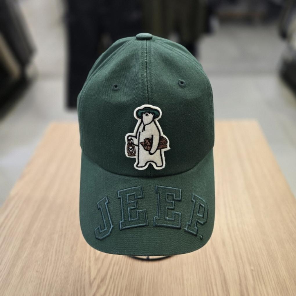 Jeep _Camping Bear Wappen Big Logo Ball Cap_JP2GCU066
