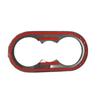 Back Rear Seat Water Cup Metal Cover Trim for Skoda Octavia 4 IV  Mk4 RS VRS Interior Accessories Styling Stickers