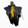 Halloween Hängendes Gespenst Beleuchtetes Skelett Gespenst Hängende Dekoration Partyzubehör für Halloween Spukhäuser Hausdekorationen