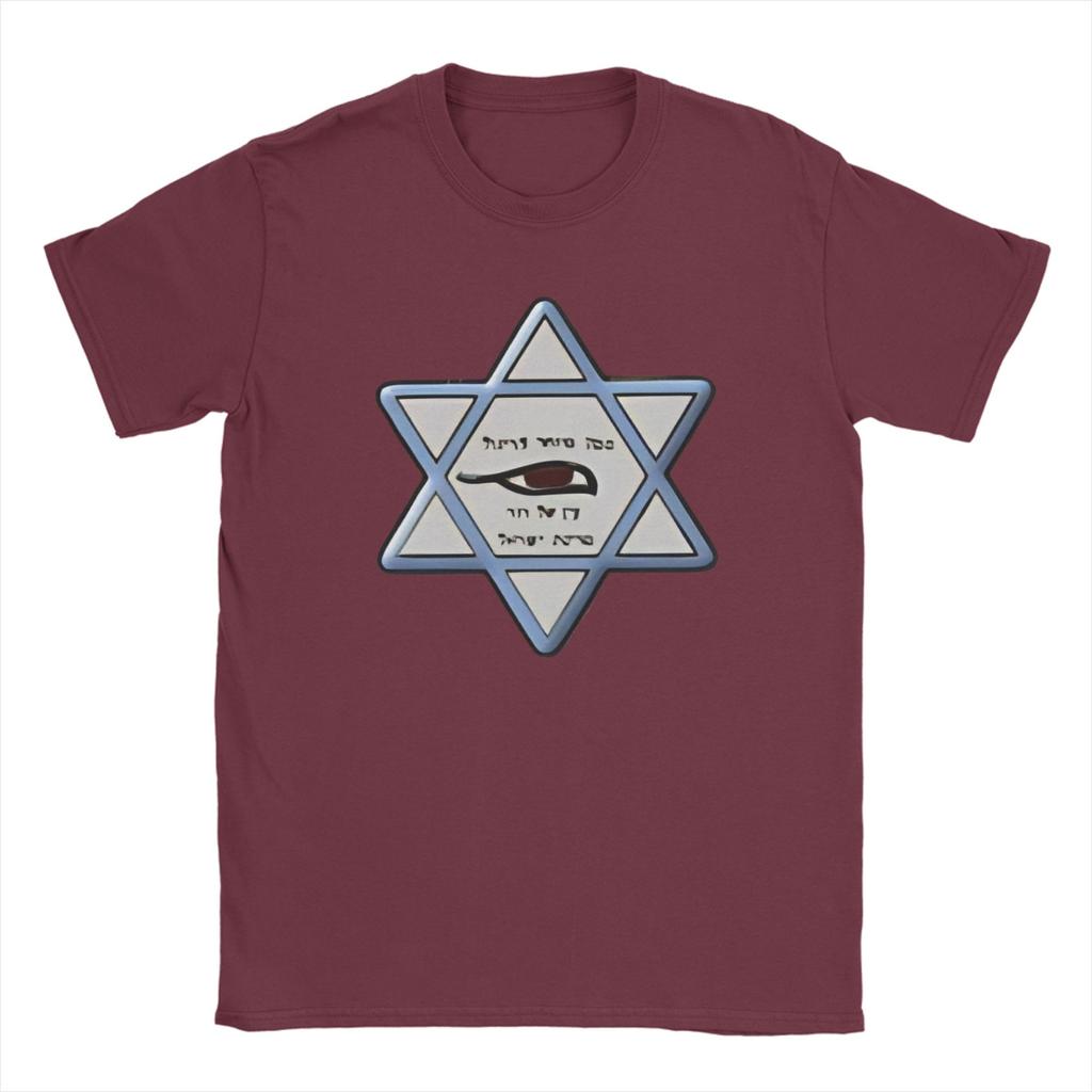 Unisexs Mossad Badge T Shirts  Cotton Clothes Novelty Short Sleeve Round Neck Tee Shirt Plus Size TShirt