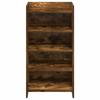 Shoe Cabinet Smoked Oak 48 x 36 x 92 cm Engineered Wood