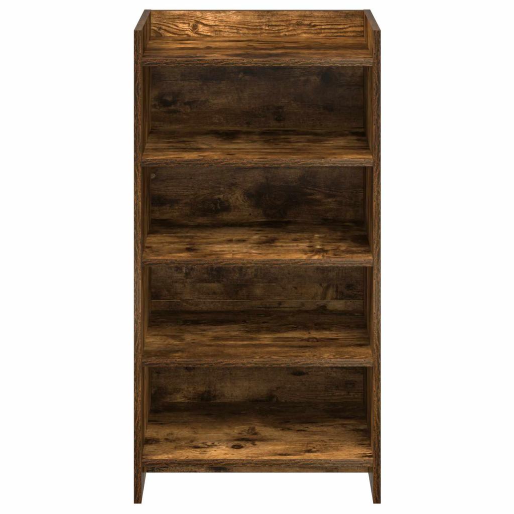 Shoe Cabinet Smoked Oak 48 x 36 x 92 cm Engineered Wood