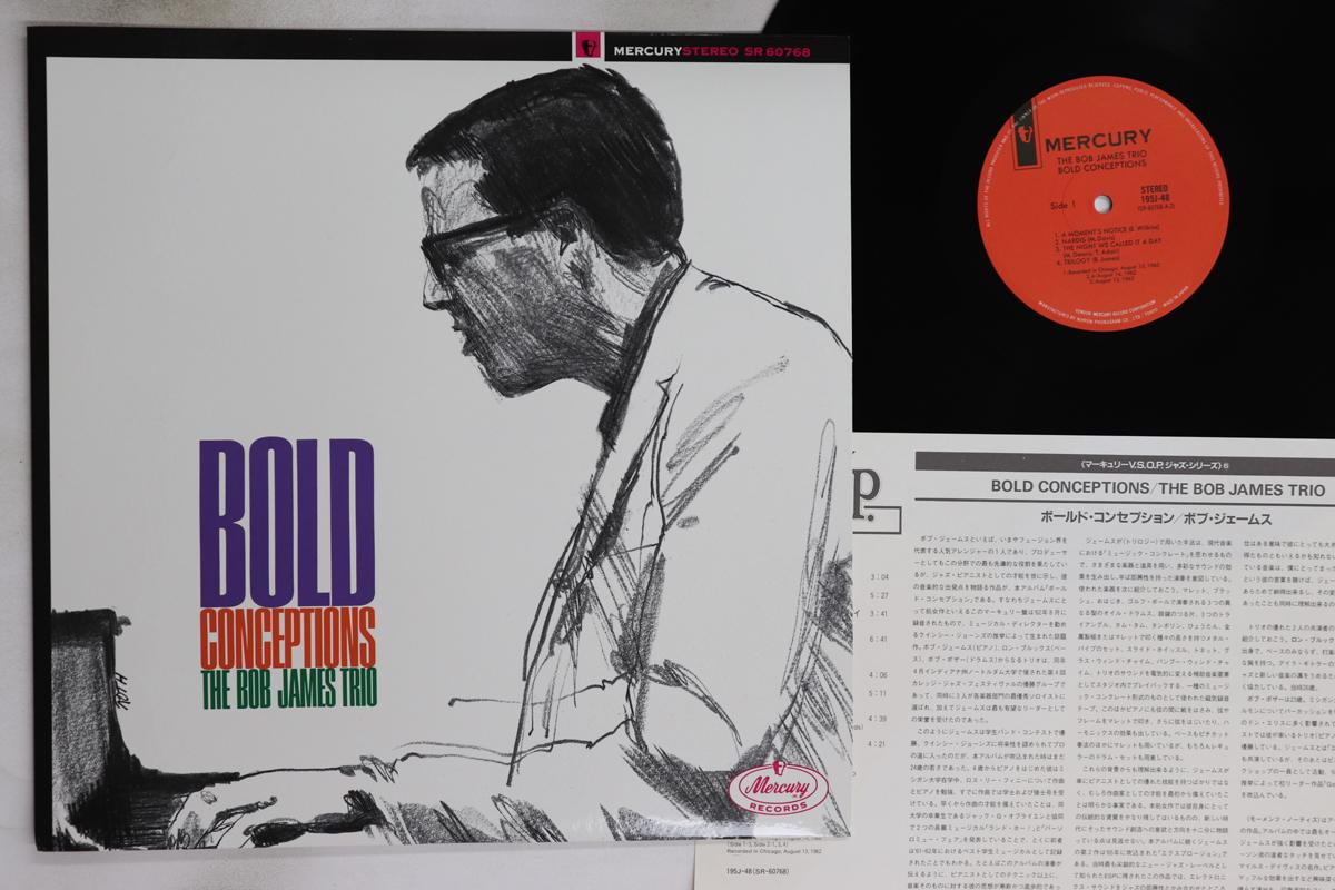 

LP Пластинка БОБ ДЖЕЙМС - Смелые концепции 195J48 MERCURY 1985 Япония Джаз Б/У