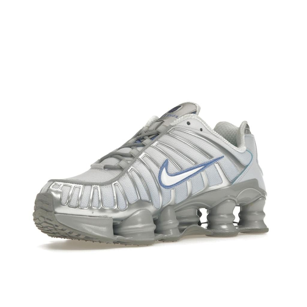 Nike Shox TL Metalický Platinově Modrý Odstín Dámské Tenisky Polární Bílá FQ2775-001