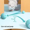 Interactive Cat Toy Ball Obstacle Avoidance Auto Rotating Ball USB Rechargeable Smart Pet Toy Ball Electric for Cat Indoor