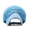 Versatile Pure Cotton Alphabet Washed Cloth European and American Retro Old Baseball Cap Outdoor Sunshade Men's and Women's Hats