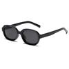 Retro Oval Sunglasses Women's Fashion Sunscreen Eyewear Street Snap Popular Korean Style Mirror Frame Beach Vacation Wear