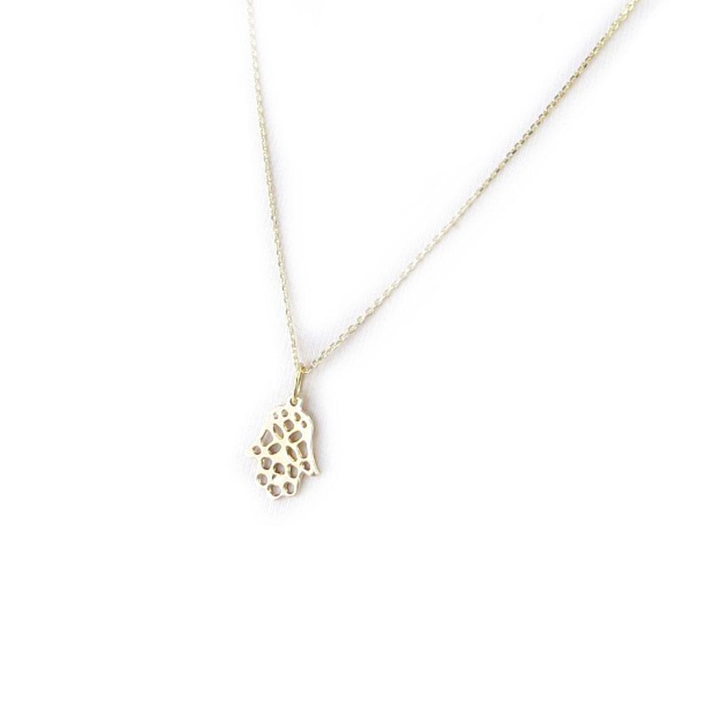 Altesse [M5930] - Gold Plated 'Fatma' Necklace