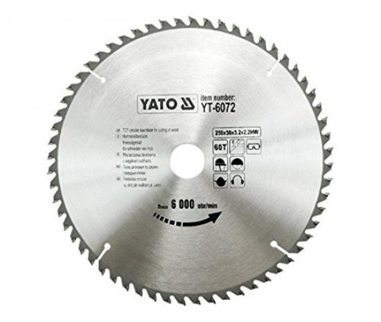 2pc 250mm Tct Circular Saw Blades With Adapter Rings Set 2pc 250mm