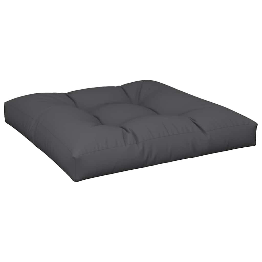 Vidaxl Pallet Sofa Cushions, 2 Pcs, Black, Fabric