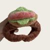 Fun and cute dessert three-dimensional plush cake Swiss curl hair band Women's face band