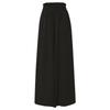 Women's Casual Fashion Elastic Waistband Wide Leg High Waist Long Skirt Pants