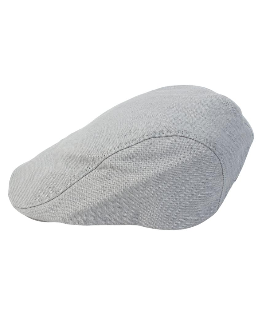 Simple Linen Light Gray Hunting Cap