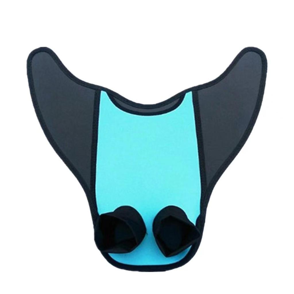 Mermaid One-Piece Monofin Whale Tail Flippers for Swimming and Diving
