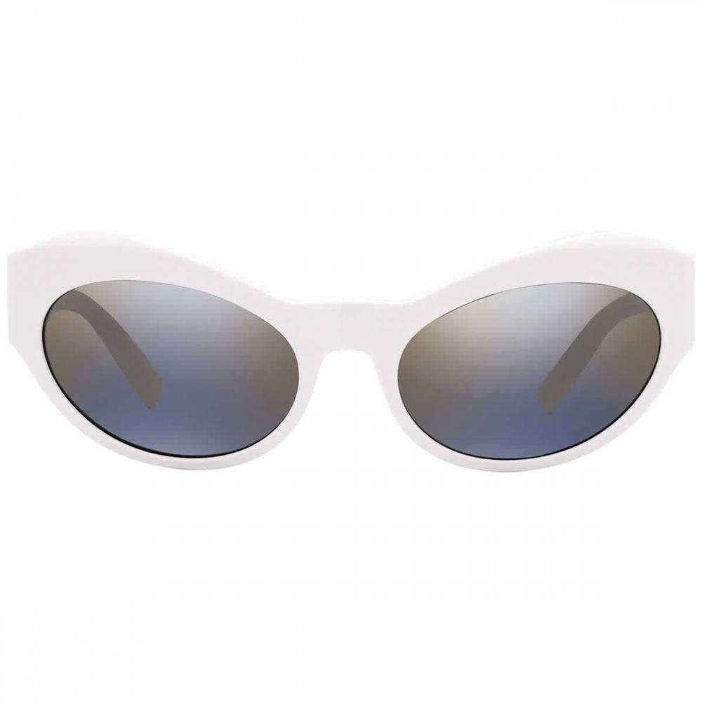 Versace Grey Mirror Gradient Cat Eye Ladies Sunglasses Ve4356 401 Y9 54 White