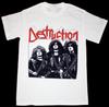 DESTRUCTION Band Black All Size To 4XL Cotton Shirt Gift For Fa Unisex T-Shirt
