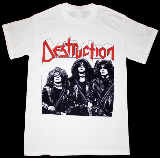 DESTRUCTION Band Black All Size To 4XL Cotton Shirt Gift For Fa Unisex T-Shirt