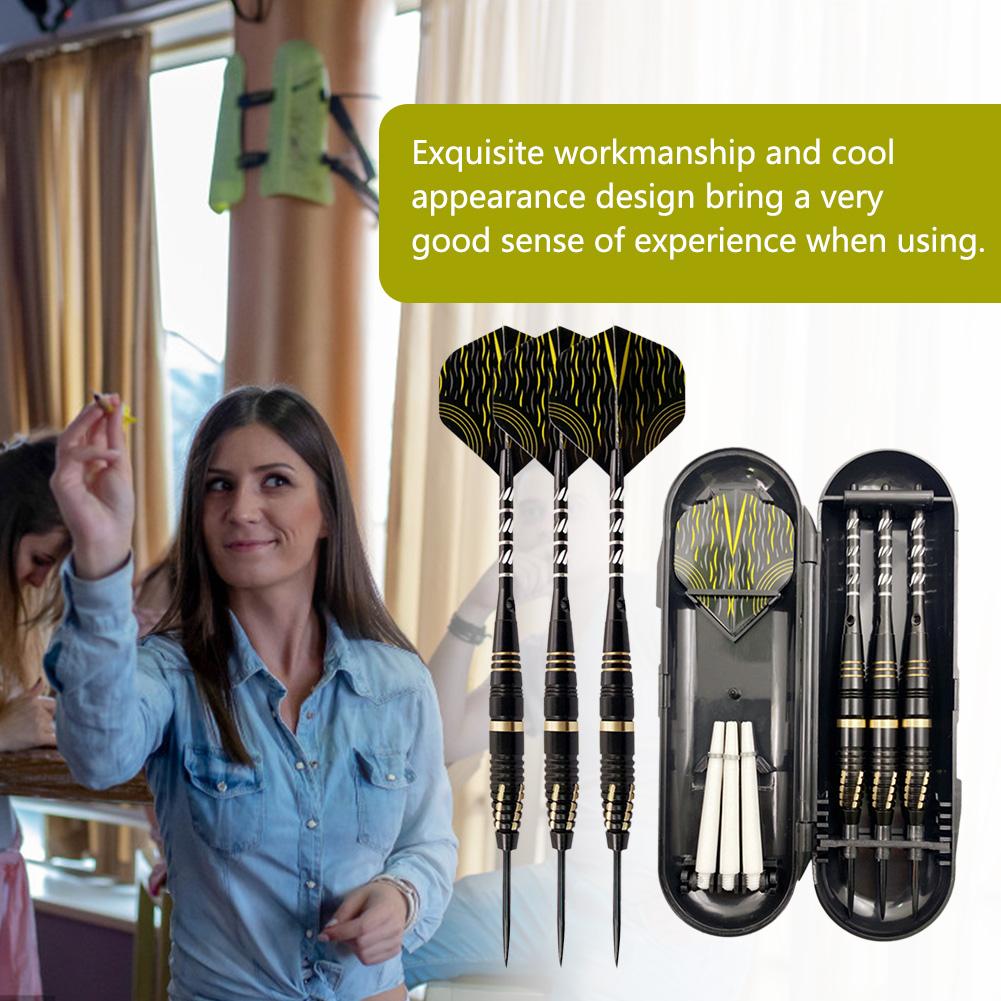 NEW 3pcs/Set Dart Shafts Lightweight Darts Sticks Portable  Replaceable Multipurpose with Storage Case for Amusement Games Parts