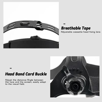 Pc Welding Mask Auto Darkening With Variable Light Adjust Large Viewing Area Automatic Welding Facemask For Arc Grinding Cutting
