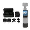 Generic Wireless Microphone Set for DJI Osmo Pocket 3/4 2TX+1RX Dual Channel Charging Case Plug and Play Type-C Noise Cancelling 20 Hours Continuous