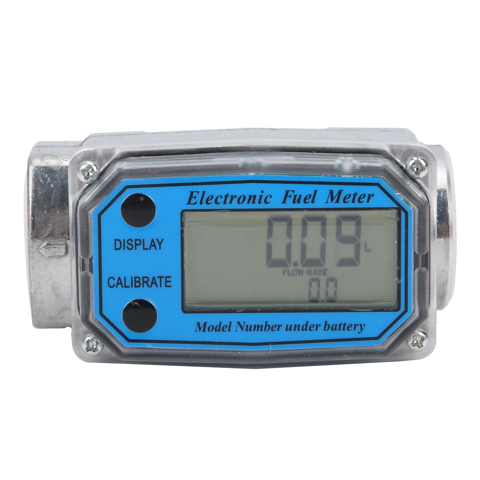 

Цифровий турбінний витратомір синій для вимірювання бензину паливним насосом LLW‑25 DC2.3‑3.3V