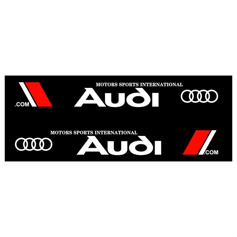 F2 Car Styling Door Side Sticker Waterproof PVC Body Window Decals Accessories For F2 A4 B6 B8 B7 A6 C5 C6 C7 A3 A5 Q3 Q5