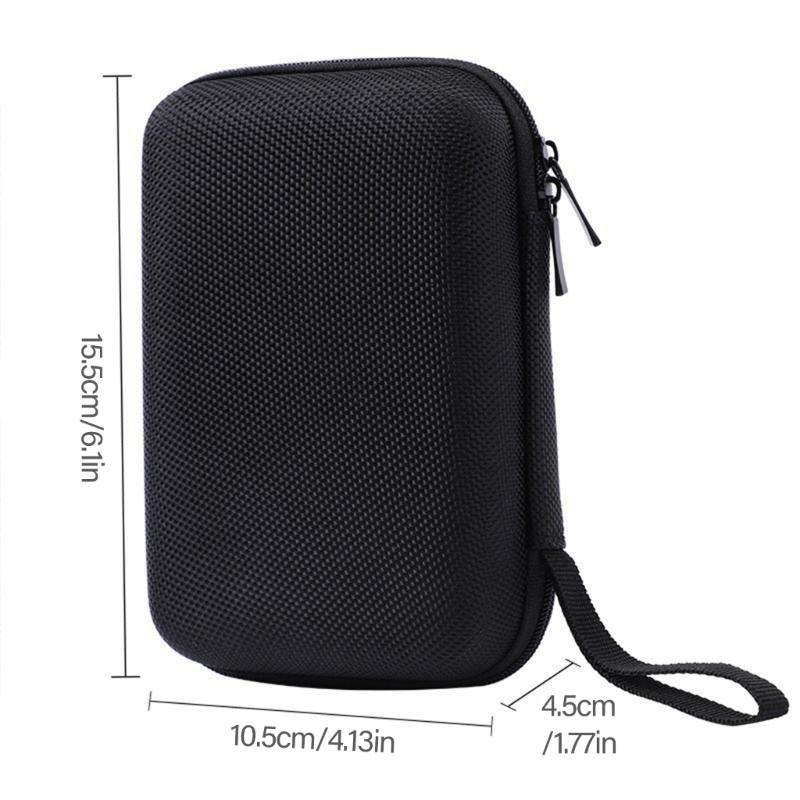 Handheld Game Console EVA Bag Scratchproof Storage Box for R35S/R36S Protector Case with Mesh Pocket Travel Carry Pouch