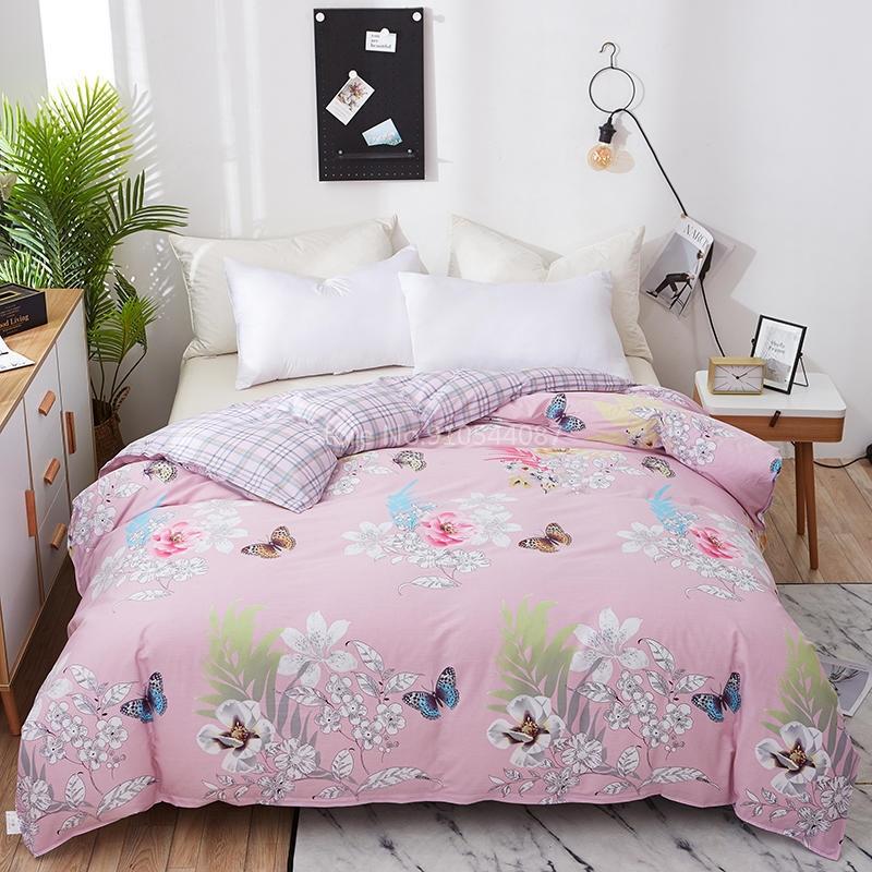Love Pattern Cotton Duvet Cover Spring Autumn Quilt Cover Single Double Twin Full Queen King Comforter Blanket Case Textile 1pc