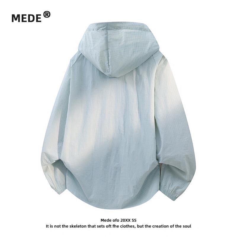 MEDEU Men's UPF50 Sun Protection Ice Silk Jacket