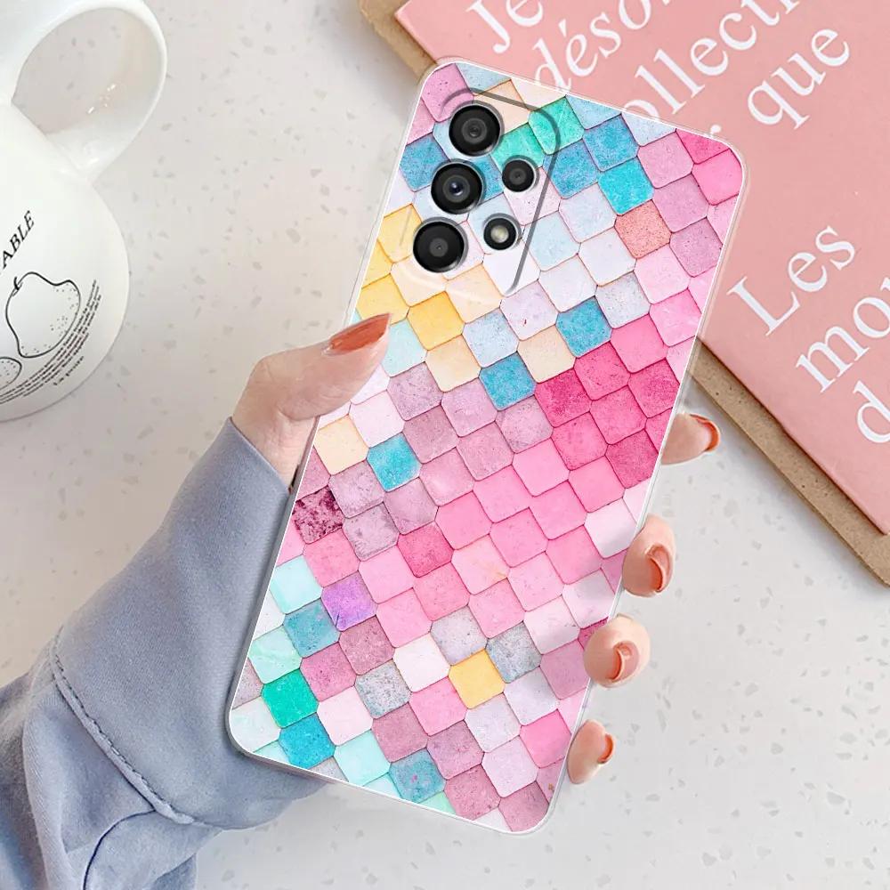 For Samsung Galaxy A32 4G Case 6.4'' Cover Clear Soft Silicone Phone Cases Fundas For Samsung Galaxy A32 5G 6.5'' Case Coque