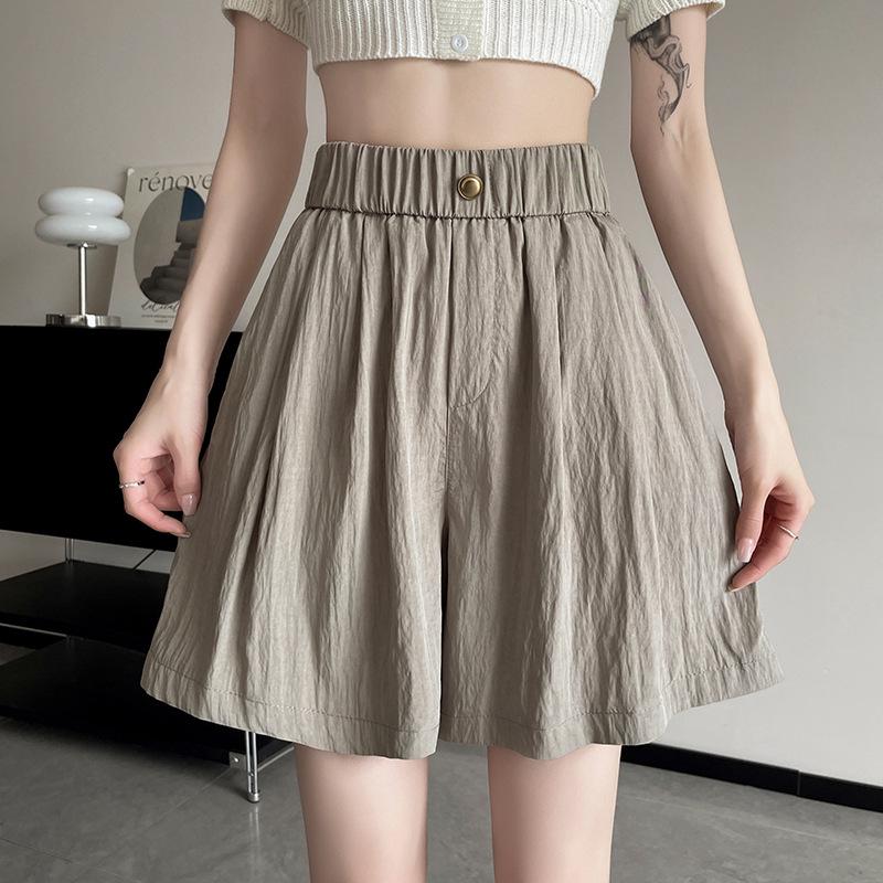 

Textured Acrylic Women s High-Waisted Slimming Pocketed Pants - Summer 2025 Extra Large коричневый