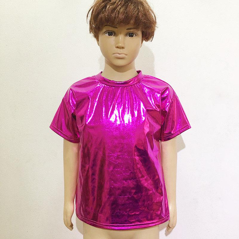 Children s & Adult Unisex Shiny Performance Short-Sleeve T-shirt 100 cm розы красного