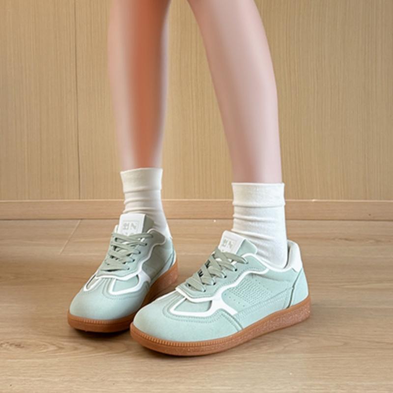 Fashionable New Round Toe Thick Sole Anti Slip Casual Sports Shoes For Spring Autumn Comfortable Vulcanized Shoes For Women