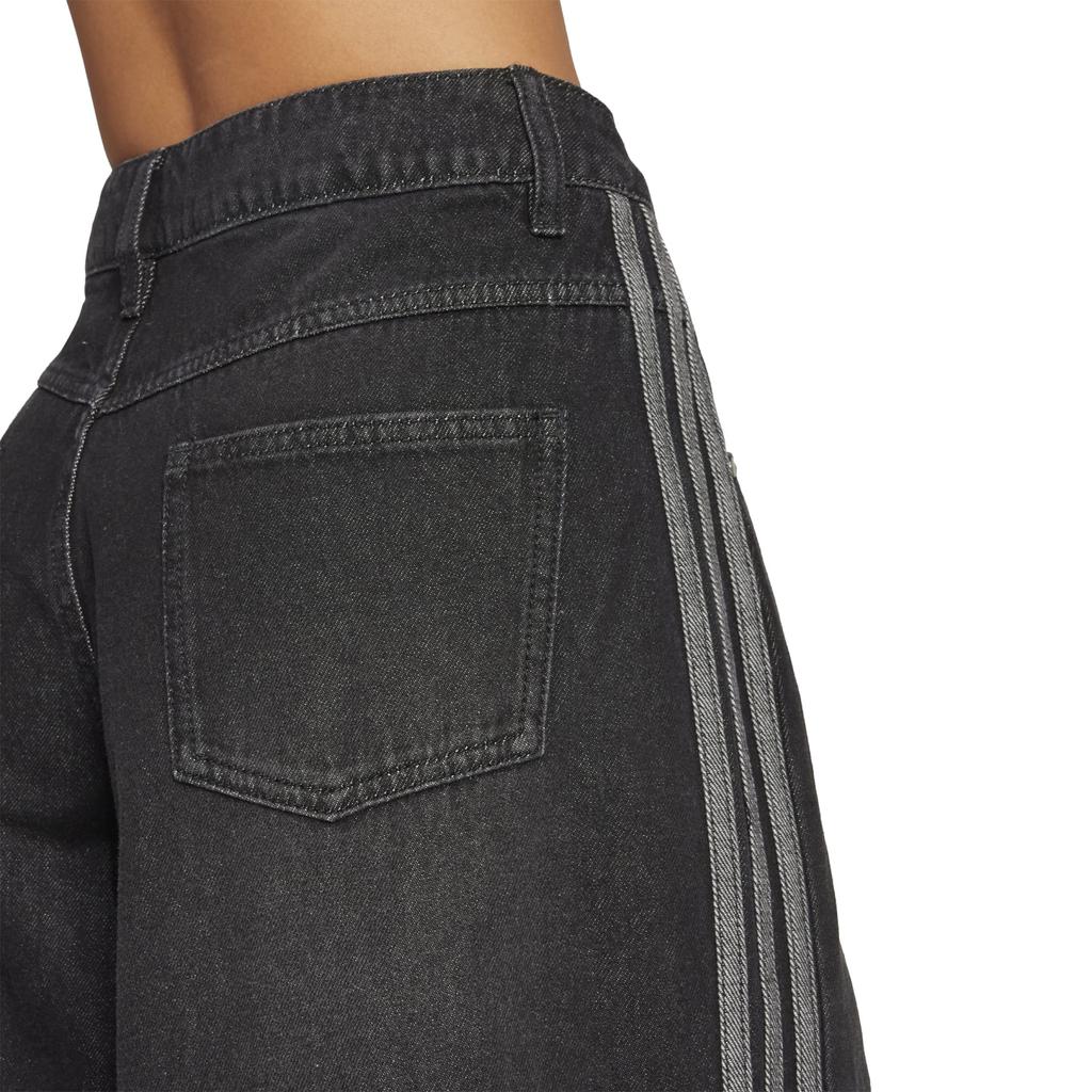 Adidas ADICOLOR ADILENIUM Women's Jeans Black JV7453 Size 32/32